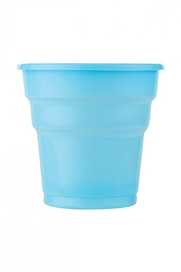 Mavi Plastik Meşrubat Bardağı 25li