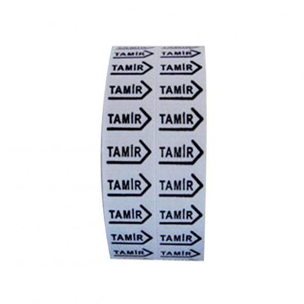 Tamir Etiketi (1 Rulo 3500 Adet) - 2