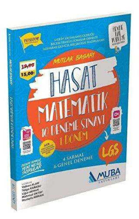 Muba LGS 1.Dönem Matematik 10 Deneme Sınavı