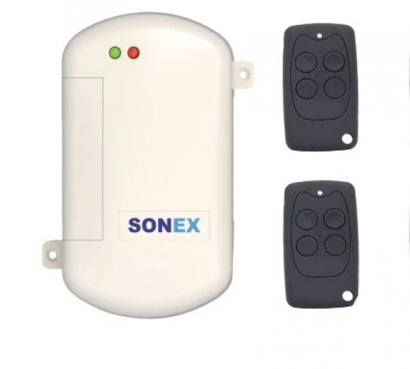 Sonex Kepenk, Panjur Alıcısı - Emniyet Fotoseli ve 2 Kumanda - 2