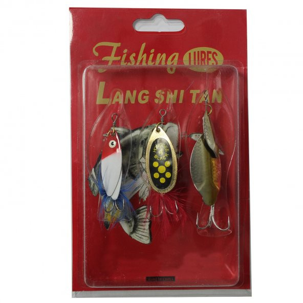 Fishing Mepps 5-9 Gr. Döner Kaşık Seti 3 Adet - 1