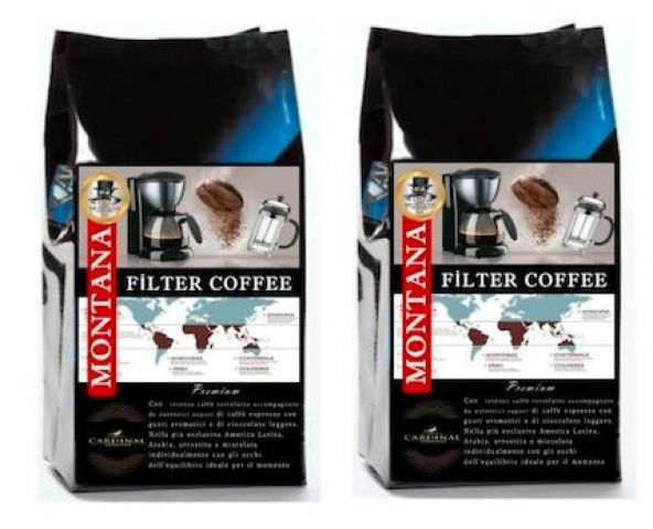 Montana Premium Filtre Kahve 24 x 500 Gr