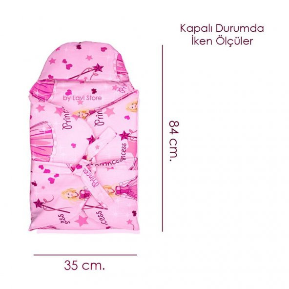 Bebek Bakım Örtüsü Alt Açma Bezi Minderi Pedi Örtüsü Ana Kucağı  I  Uyku Tulumu Pembe Renk - 2