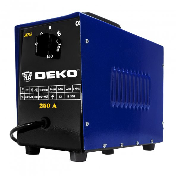 Deko BLUE 250 Amper Tam Professional Elektrot Sargı Kaynak Makinesi