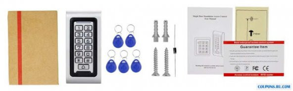 RFID Şifreli Kapı Kilidi Su Geçirmez-Kapı Otomatı SET - Resim 13