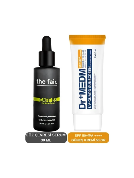 the fair. Caff-B3 Göz Çevresi  ve Güneş Kremi Set ürün görseli