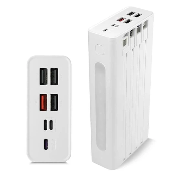 Powerway QC30S 30000Mah Dijital Göstergeli Powerbank - 6
