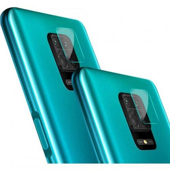 ECR Xiaomi Redmi Note 9 Pro  Kırılmayan Kamera Koruyucu (2 Adet) - 3