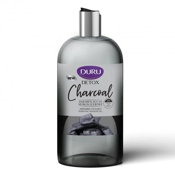Duru Detox Kömür Duş Jeli 500ml   2li kampanya ürün görseli