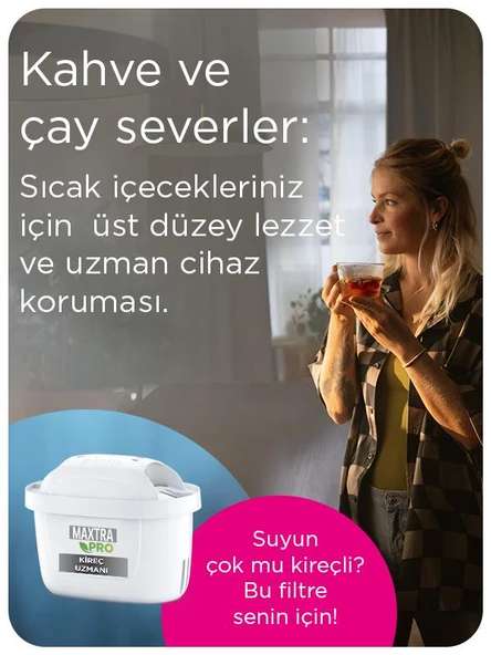 BRITA MAXTRA PRO Kireç Uzmanı Yedek Su Arıtma Filtresi, 2’li - 2