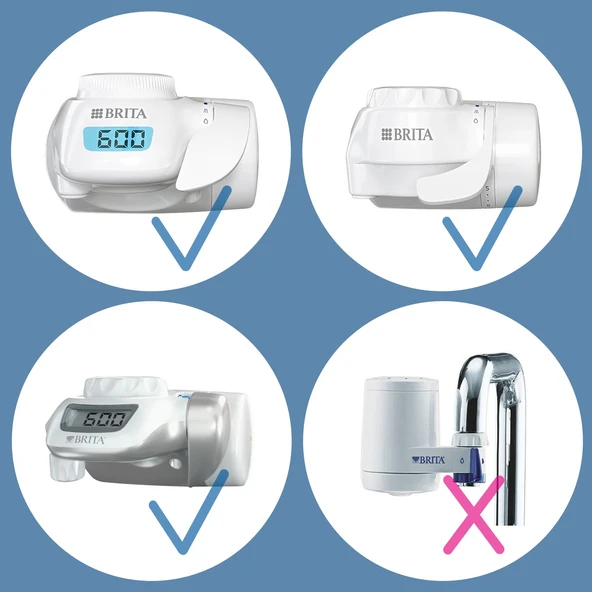 BRITA On Tap V-MF Musluk Üstü Filtreleme Sistemi Yedek Filtresi - Resim 5