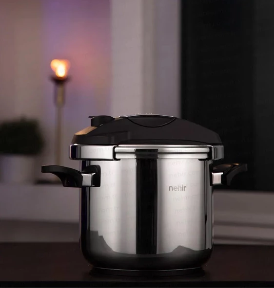 Nehir Silver Matik 7 Lt Düdüklü Tencere ürün görseli