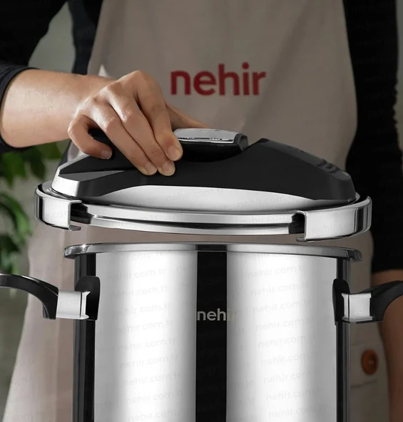 Nehir Silver Matik 5 Lt Düdüklü Tencere ürün görseli