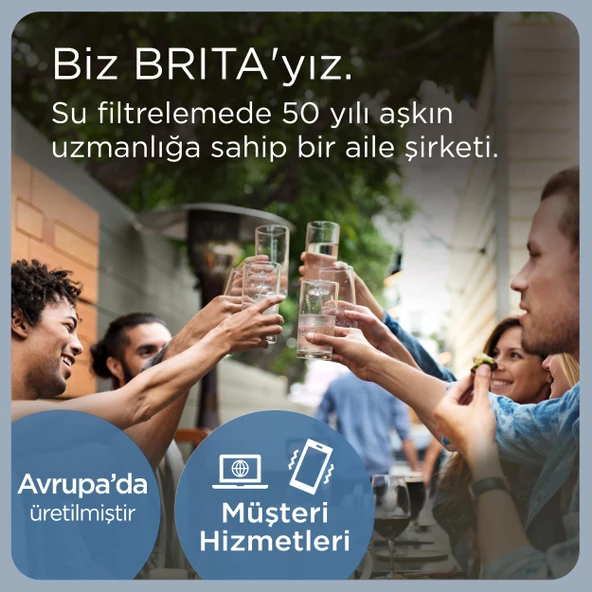 BRITA Maxtra Pro All-In-1 Yedek Su Arıtma Filtresi, 8’li - 7