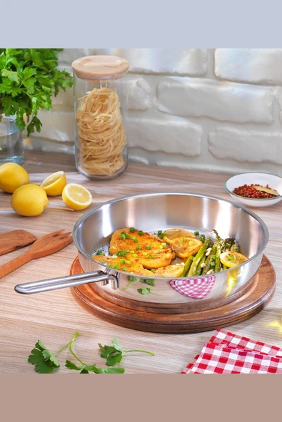 Schafer Held Çelik Tava 28 Cm-1 Parça-Inox