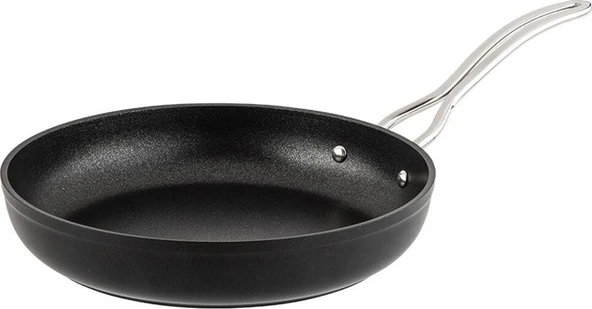 Nehir Titanium Siyah Tek Kulplu Tava 30 cm
