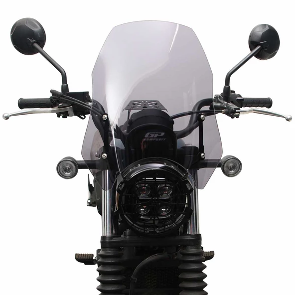 GP Kompozit Honda CL 250 2023-2024 Uyumlu Ön Cam Füme