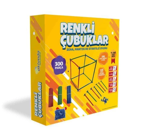 Renkli Çubuklar Aklımda Zeka Oyunları