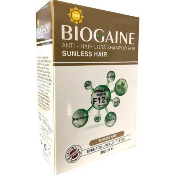 Biogaine Güneş Etkisine Karşı Saç Dökülme arşıtı Şampuan 300ml