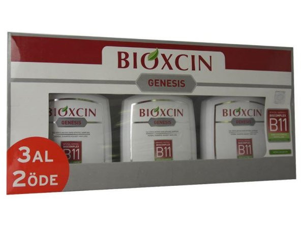Bioxcin Genesis Kuru ve Normal Şaçlar İçin Şampuan 3 al 2 öde
