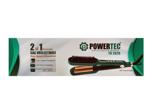 TR-2820 Fırçalı-Dalgalı Ionic Saç Düzleştirici - 11