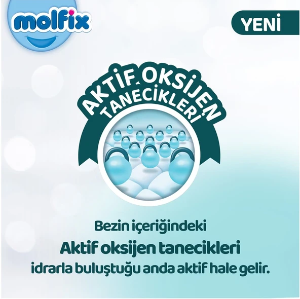Molfix Premium Bebek Bezi Beden:4 (7-14KG) Maxi 54 Adet Fırsat Pk - 4