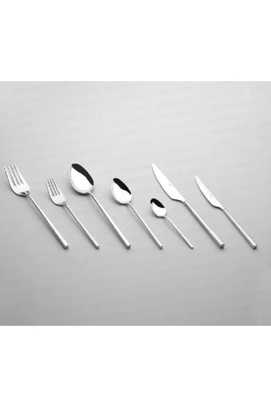 Nehir Gloria Sade 84 Parça Çatal Kaşık Bıçak Takımı - Resim 4