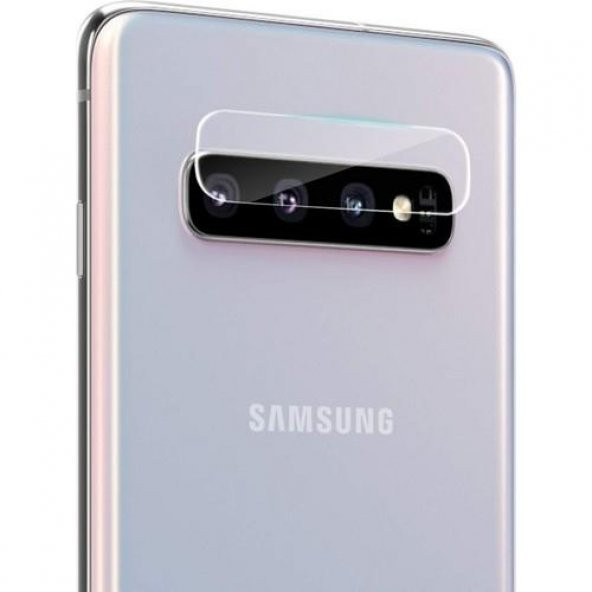 ECR Samsung S10 Plus Kırılmayan Kamera Koruyucu (2 Adet)