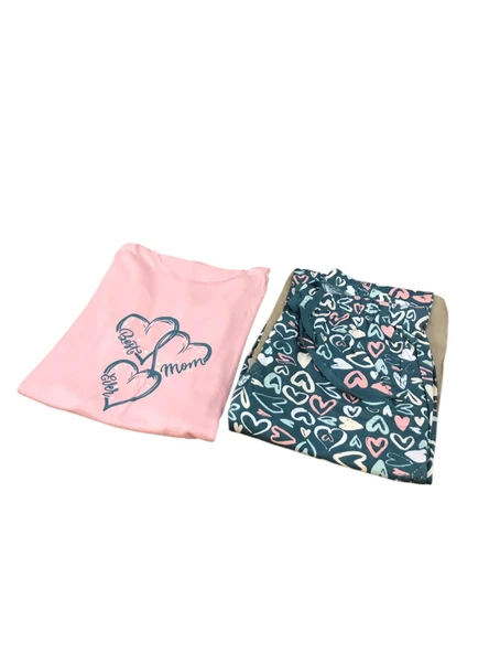 Aydoğan Kadın Pembe Viskon Uzun Kollu Pijama Takımı 240628