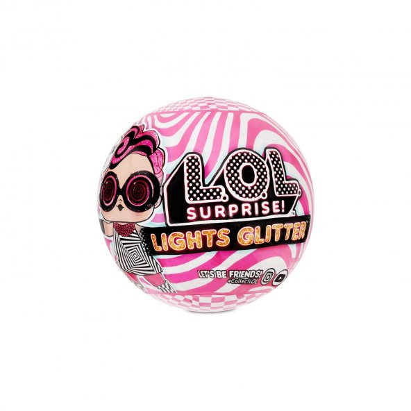 L.O.L Surprise Simli ve Işıklı LOL Neon Bebekler 8 Sürpriz Lights Glitter LLUB4000