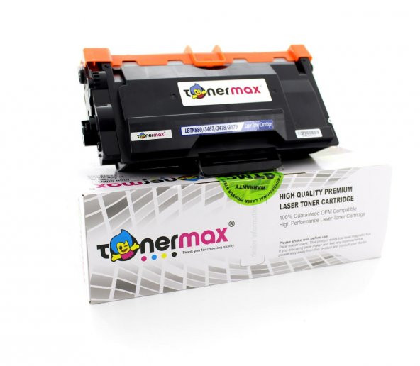 Brother MFC-L5750DW Muadil Toner / TN3467 12K - 6