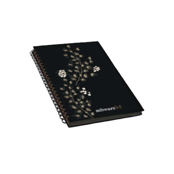 Keskin Color Spiralli Defter Schwarz Foil Sert Kapaklı 60 YP 14x20 60 YP 410110-99 - 2