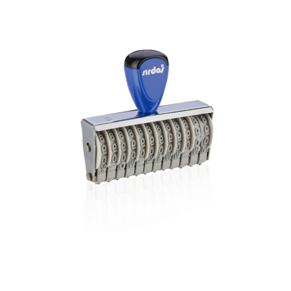 Sırdaş Numaratör Elle Çevirmeli 12 Hane 5 MM 15512 - 2