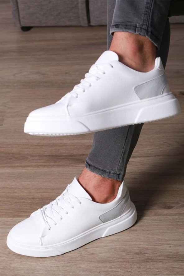 Madmext Beyaz Erkek Sneaker MS029 - 3