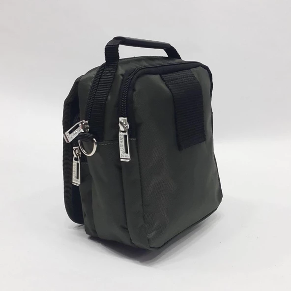 Orta Boy Seventeen Haki Renk Erkek El Çanta - 10