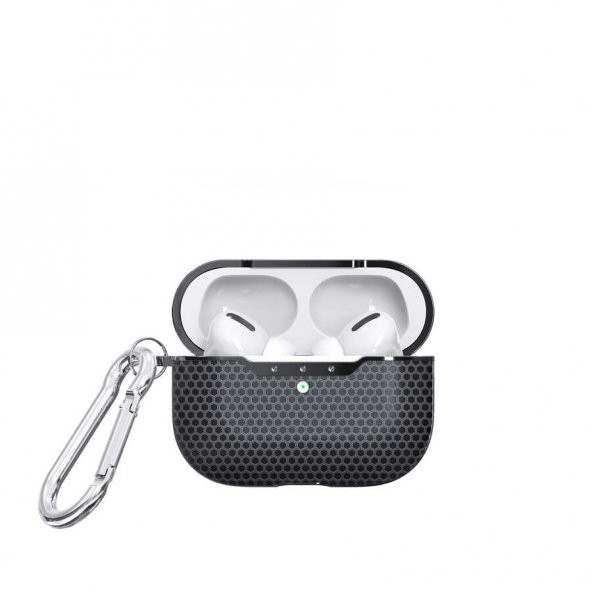 Ceponya Apple Airpods Pro Kılıf Bal Peteği Ultra Koruma Silikon - 12