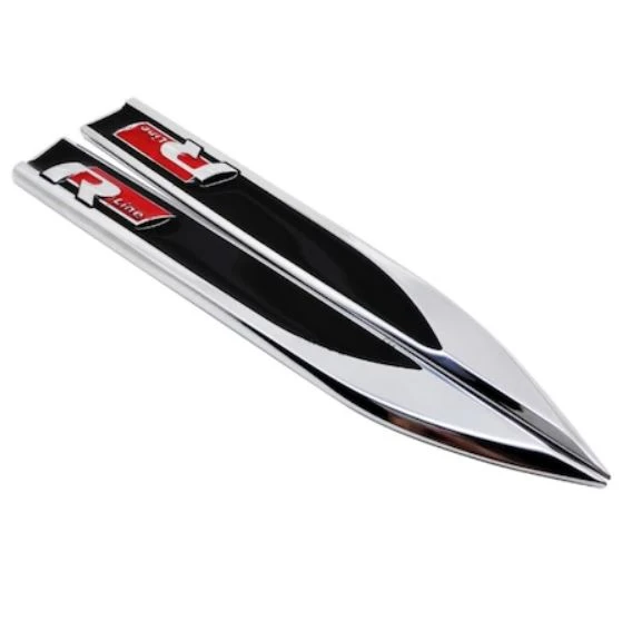 Siyah R-Line Çamurluk Logosu ürün görseli 1