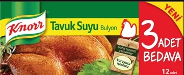 Knorr Tavuk Suyu Bulyon (12 Adet) ürün görseli 1