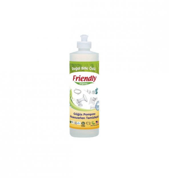 Friendly Organic Göğüs Pompası Aksesuarları Temizleyici - 473 ml