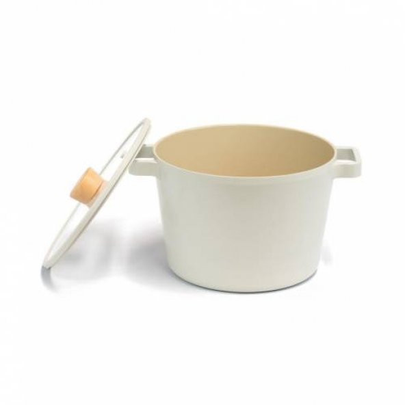 Neoflam Fika 22 Cm 4.7 L Döküm İndiksiyonlu Derin Tencere D-NEOF222D - 2