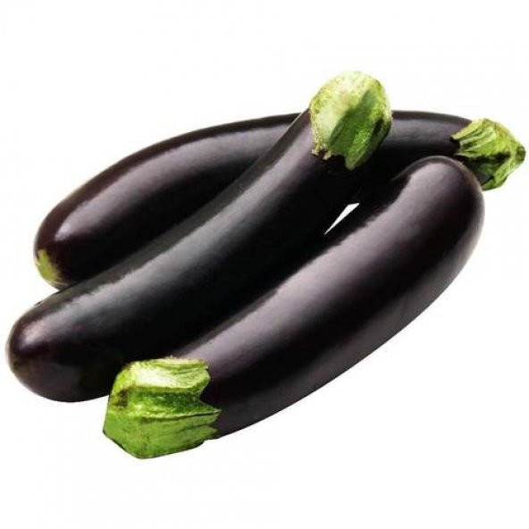 İthal Siyah Kemer Patlıcan Tohumu Ekim Seti 10 Tohum +Saksı+Topra