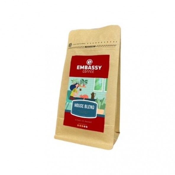 Embassy Coffee House Blend Filtre Öğütülmüş Kahve 250 gr.