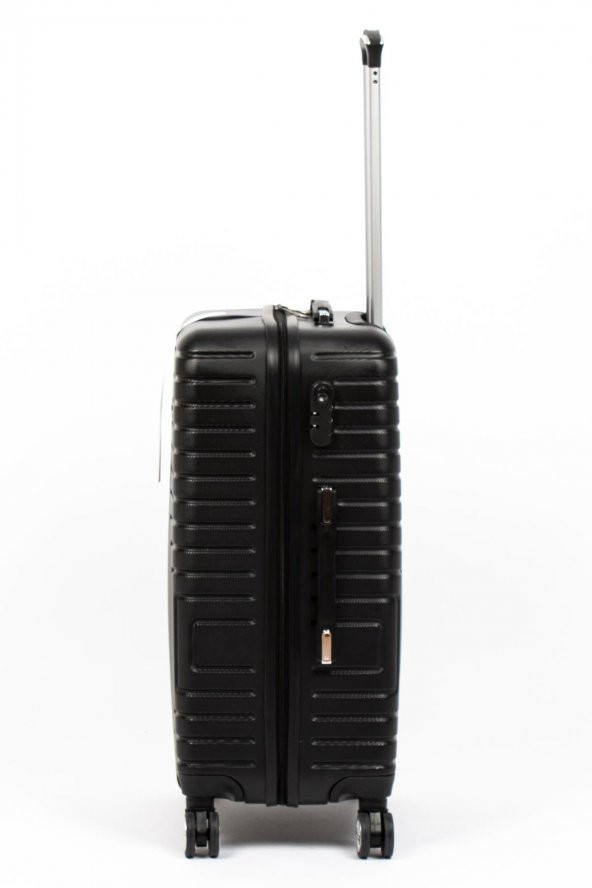 Travel POLO A1004 Siyah Abs Orta Boy Valiz - 3