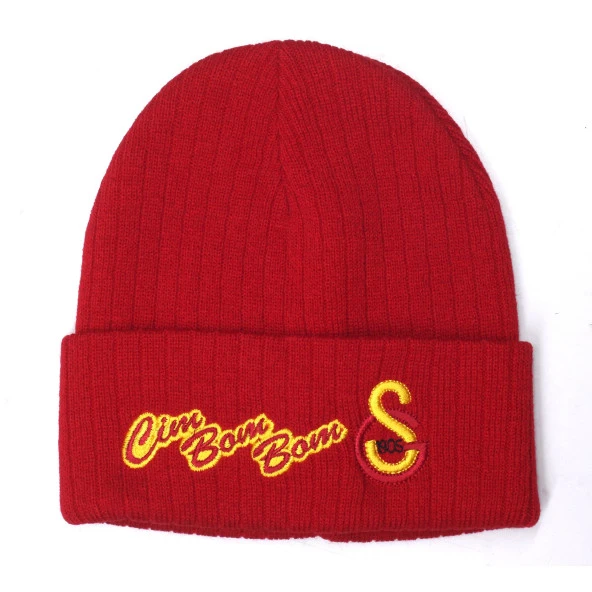 Galatasaray Lisanslı Çift Kat Örgü Unisex  Bere - 3