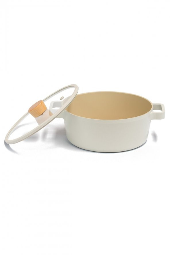 Neoflam Fika 22 Cm 2.6 L Döküm İndiksiyonlu  Tencere D-NEOF222 - 2