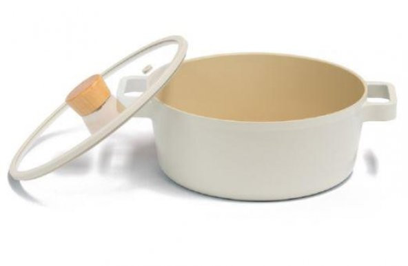 Neoflam Fika 22 Cm 2.6 L Döküm İndiksiyonlu  Tencere D-NEOF222 - 5