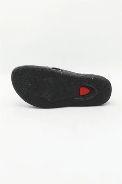 Ceyo 9877 Erkek Anatomik Çapraz Terlik Siyah 40-45 - 4
