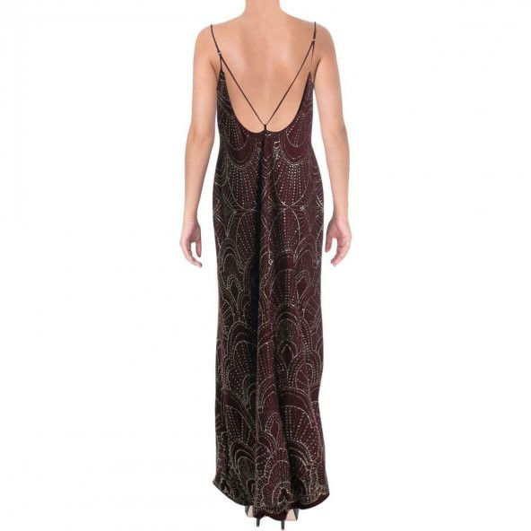 B&A Bayan Mor Barok Abiye Elbise - 2