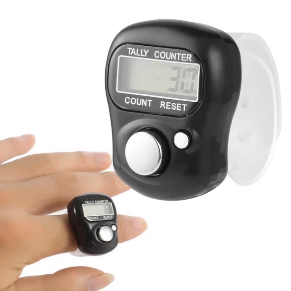 Powermaster HB-0815 Dijital Zikirmatik Tesbih 5 Haneli 105x27x14mm - 3