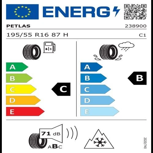 Petlas 195/55 R16 87H Snowmaster 2 Kış Lastiği (Üretim Yılı: 2024) - 4